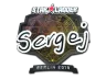Sticker | sergej (Foil) | Berlin 2019