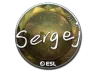 Sticker | sergej (Foil) | Katowice 2019