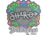 Sticker | sh1ro (Embroidered) | Budapest 2025