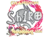 Sticker | sh1ro (Glitter, Champion) | Shanghai 2024