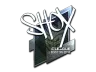 Sticker | shox (Foil) | Boston 2018