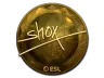 Sticker | shox (Gold) | Katowice 2019