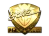 Sticker | shox (Gold) | Krakow 2017