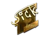 Sticker | SicK (Gold) | Boston 2018