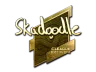Sticker | Skadoodle (Gold) | Boston 2018