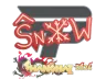 Sticker | snow | Shanghai 2024