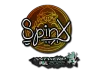 Sticker | Spinx (Glitter) | Antwerp 2022