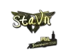 Sticker | stavn (Gold) | Stockholm 2021