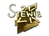 Sticker | Stewie2K (Gold) | Boston 2018