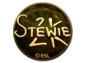 Sticker | Stewie2K (Gold) | Katowice 2019