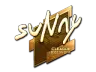 Sticker | suNny (Gold) | Boston 2018