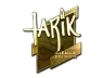 Sticker | tarik (Gold) | Boston 2018