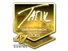 Sticker | tarik (Gold) | Cluj-Napoca 2015