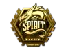 Sticker | Team Spirit (Gold) | London 2018