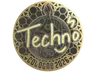 Sticker | Techno4K (Gold) | Cologne 2026