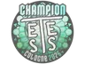 Sticker | TeSeS (Champion) | Cologne 2026