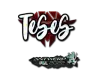 Sticker | TeSeS (Glitter) | Antwerp 2022