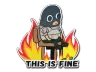 Sticker | This Is Fine (T)