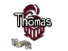 Sticker | Thomas (Glitter) | Paris 2023