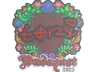 Sticker | torzsi (Embroidered) | Budapest 2025
