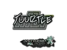 Sticker | Tuurtle (Glitter) | Antwerp 2022