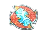 Sticker | Twin Koi