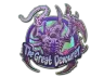 Sticker | Tyranids Hive Tyrant (Holo)