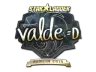 Sticker | v4lde (Gold) | Berlin 2019