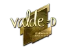 Sticker | v4lde (Gold) | Boston 2018