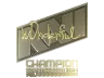 Sticker | w0nderful (Gold, Champion) | Copenhagen 2024