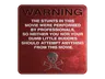 Sticker | WARNING (Foil)