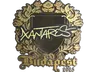 Sticker | XANTARES (Gold) | Budapest 2025