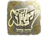 Sticker | xfl0ud (Gold) | Austin 2025