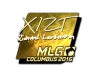 Sticker | Xizt (Gold) | MLG Columbus 2016