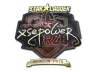 Sticker | xsepower (Gold) | Berlin 2019
