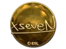 Sticker | xseveN (Gold) | Katowice 2019