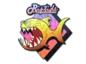 Sticker | Yellow Jaggyfish