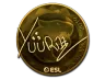 Sticker | yuurih (Gold) | Katowice 2019