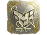 Sticker | yxngstxr (Gold) | Austin 2025