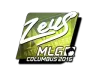 Sticker | Zeus (Foil) | MLG Columbus 2016