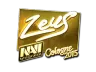 Sticker | Zeus (Gold) | Cologne 2015