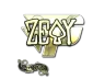 Sticker | zevy (Gold) | Paris 2023