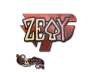 Sticker | zevy (Holo) | Paris 2023