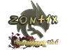 Sticker | zont1x (Gold) | Shanghai 2024