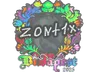 Sticker | zont1x (Holo) | Budapest 2025