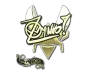 Sticker | ZywOo (Gold) | Paris 2023