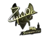 Sticker | ZywOo (Gold) | Stockholm 2021