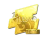 Sticker | RUBINO (Gold) | Atlanta 2017