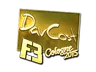 Sticker | DavCost (Gold) | Cologne 2015