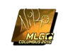 Sticker | NiKo (Gold) | MLG Columbus 2016